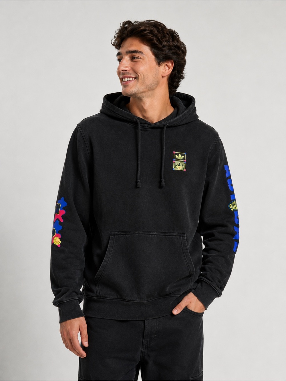 Adidas Glow In The Dark Hoodie